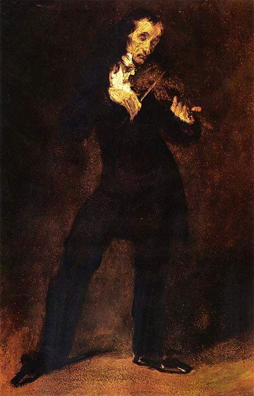 Portrait of a Professional Violinist 